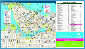 Vancouver Subway Map - Travelsfinders.com