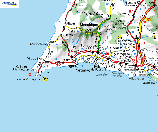 Lagos Map - TravelsFinders.Com