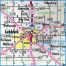 Lubbock Map - TravelsFinders.Com