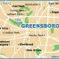 Greensboro Map - TravelsFinders.Com