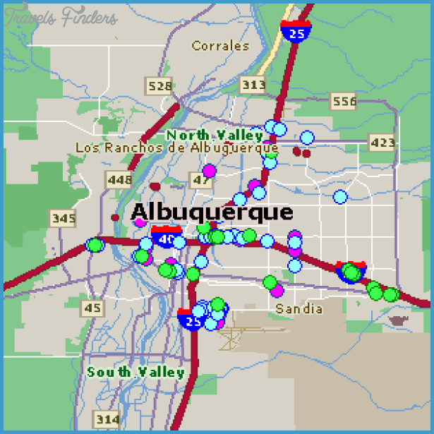 Albuquerque Map Photo Gallery.