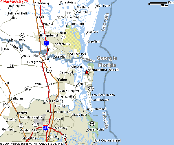 Amelia Island Map 14 
