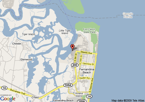 Amelia Island Map 4 