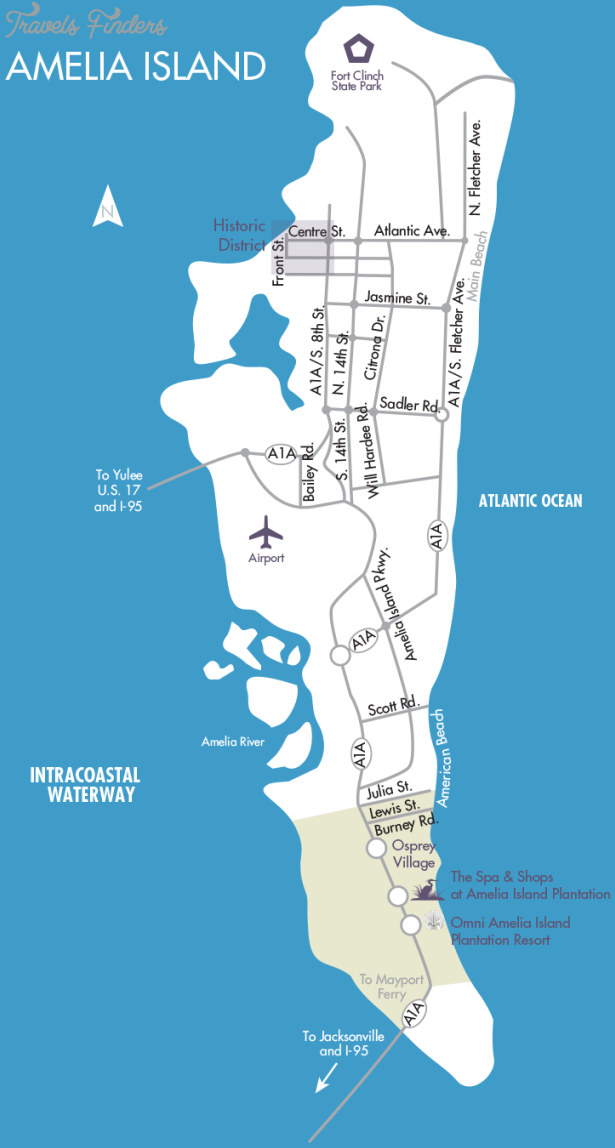 Amelia Island Map 6 