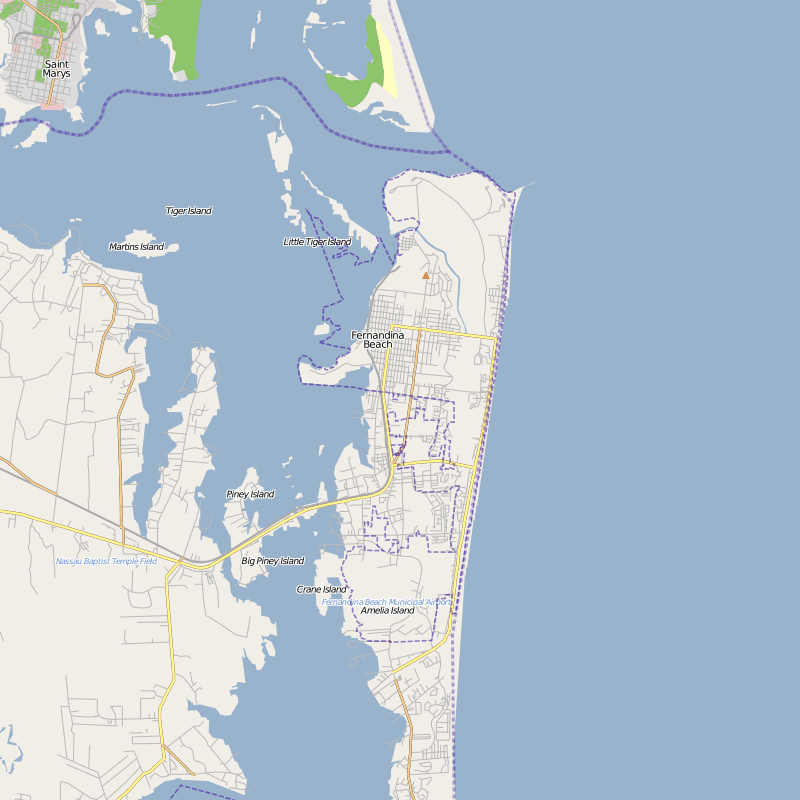 Amelia Island Map 9 