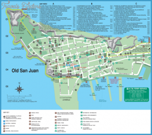 old san juan walking tour map