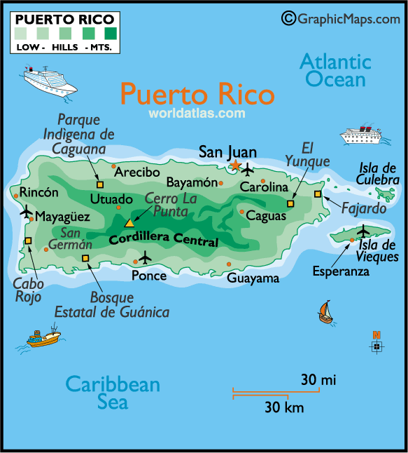 where to park in san juan puerto rico map