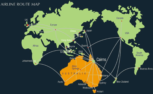 Australia Map Airports Travelsfinders Com