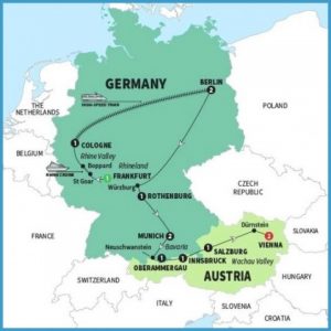 Map Of Germany And Austria 0 300x300 