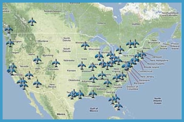 Map Of International Airports In Usa لم يسبق له مثيل الصور Tier3 Xyz