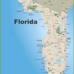 Large map of Florida 3
