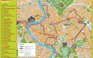 Large map of Rome 7