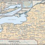 maps of new york map of new york county boundaries and county seats