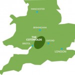 cotswolds map where to stay in 3