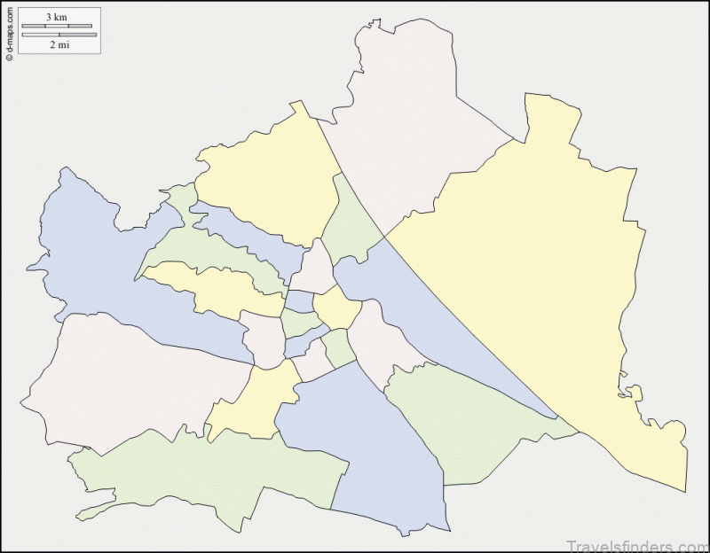 vienna map outline 1