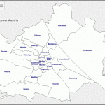 vienna map outline