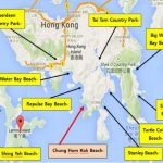 chung hom kok beach map the best beach in hong kong china 1