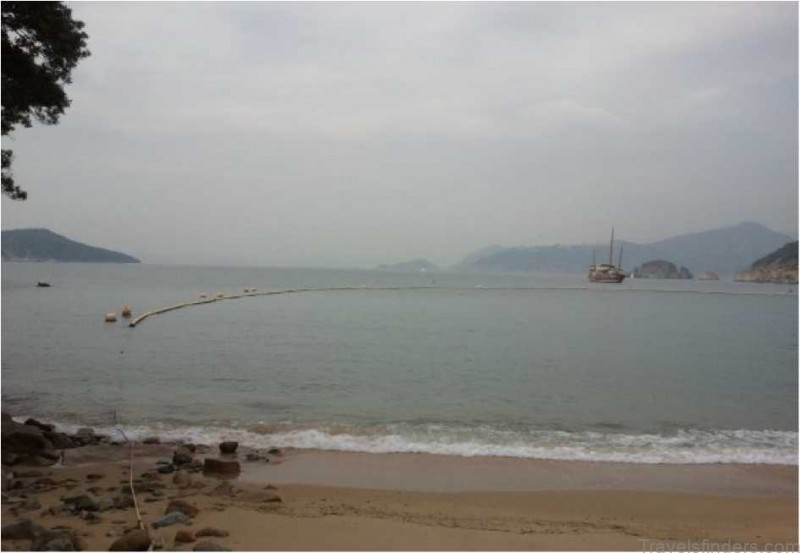 chung hom kok beach map the best beach in hong kong china 48