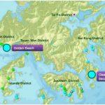 hong kong maps clear water bay beach streets roads and transport 5