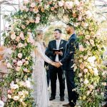 wedding in california how to get married in california chic california wedding boho and black accents 13