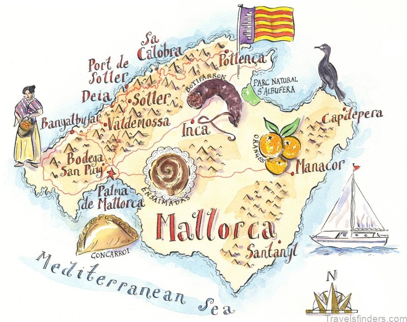 map of mallorca park hyatt reviews where to stay in mallorca 1
