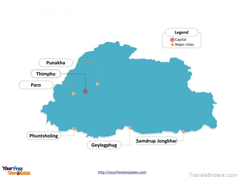 map of paro rinpung dzong paro 5