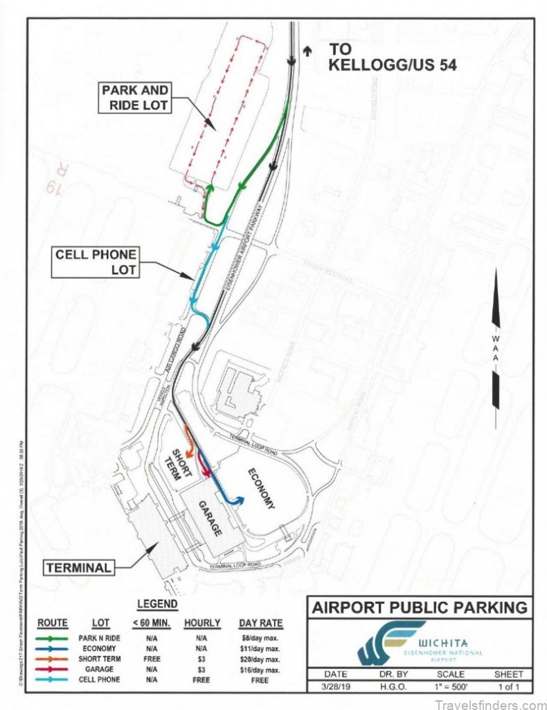 eisenhower parking map