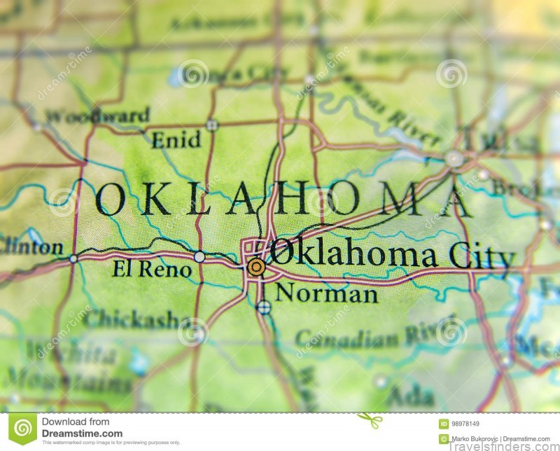 geographic map us state oklahoma important cities geographic map us state oklahoma important cities close 98978149