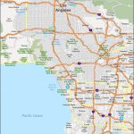 los angeles map california