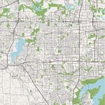 map city arlington virginia usa vector united states america 165538957