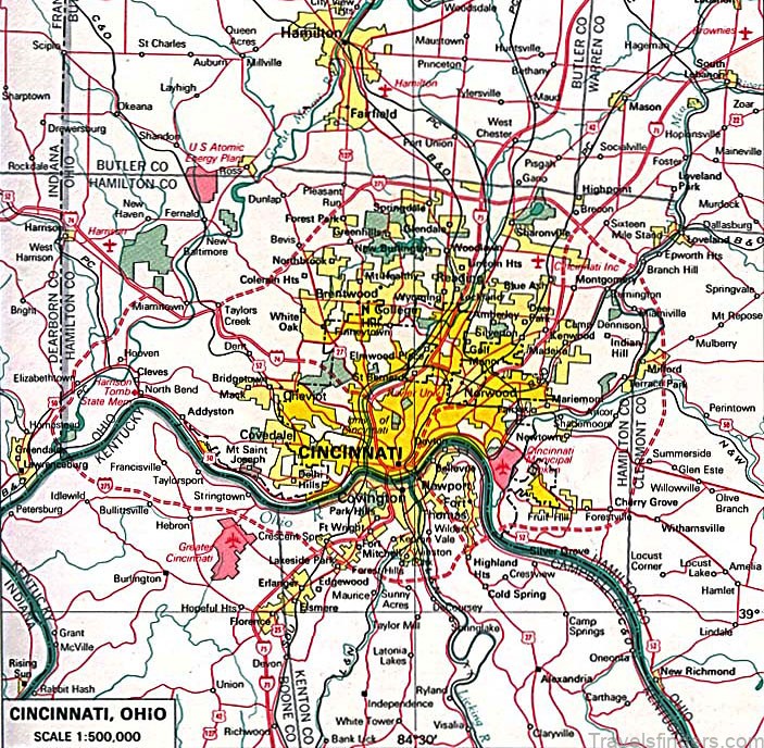 map of cincinnati