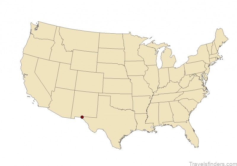 map of el paso el paso metro area population 1