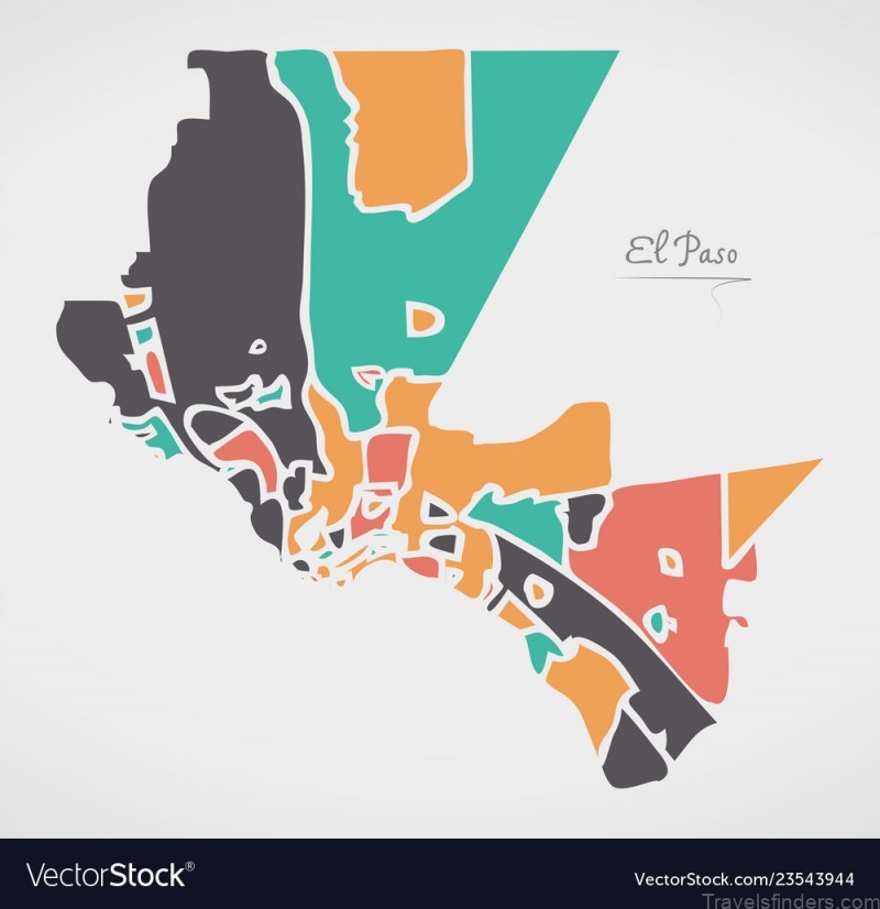 map of el paso el paso metro area population 3