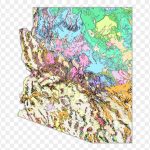 on these maps each color represents a different type tucson arizona map geological 1159218
