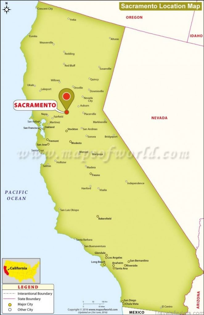 sacramento location map