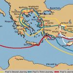 saint paul missionary journeys map