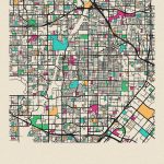 santa ana california city map inspirowl design