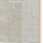 scottsdale arizona us city street map frank ramspott