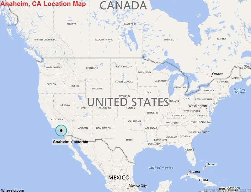 where is anaheim ca