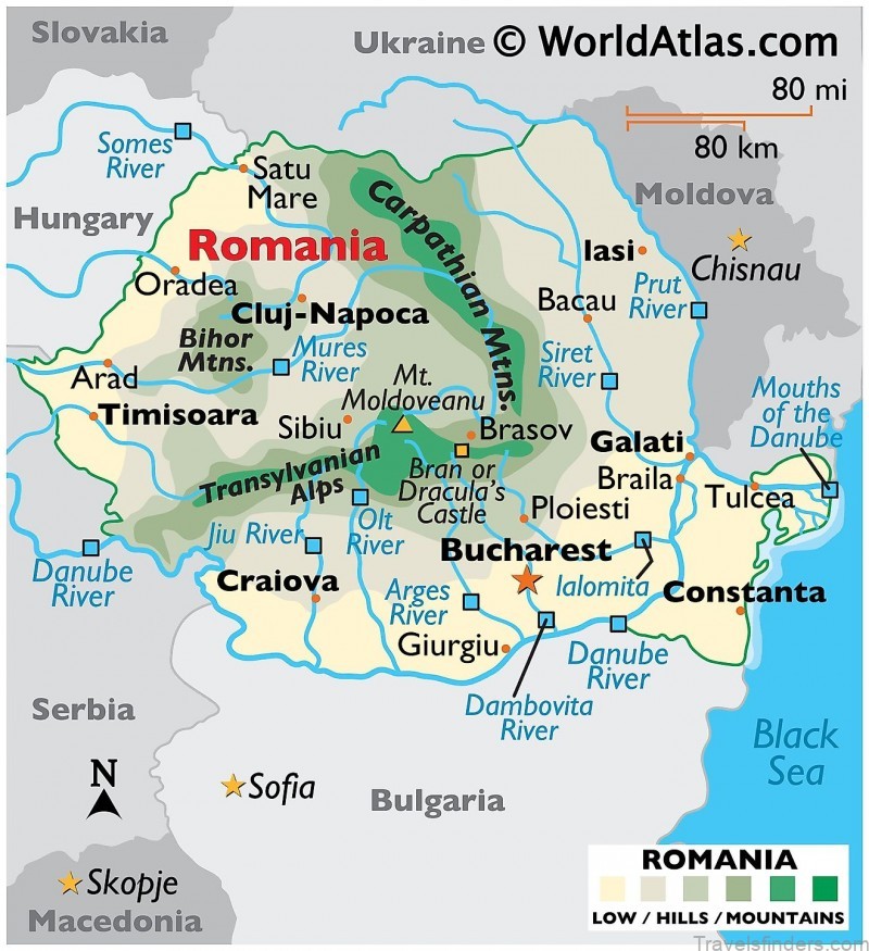 a romania travel guide to visit the best destinations map of romania 3