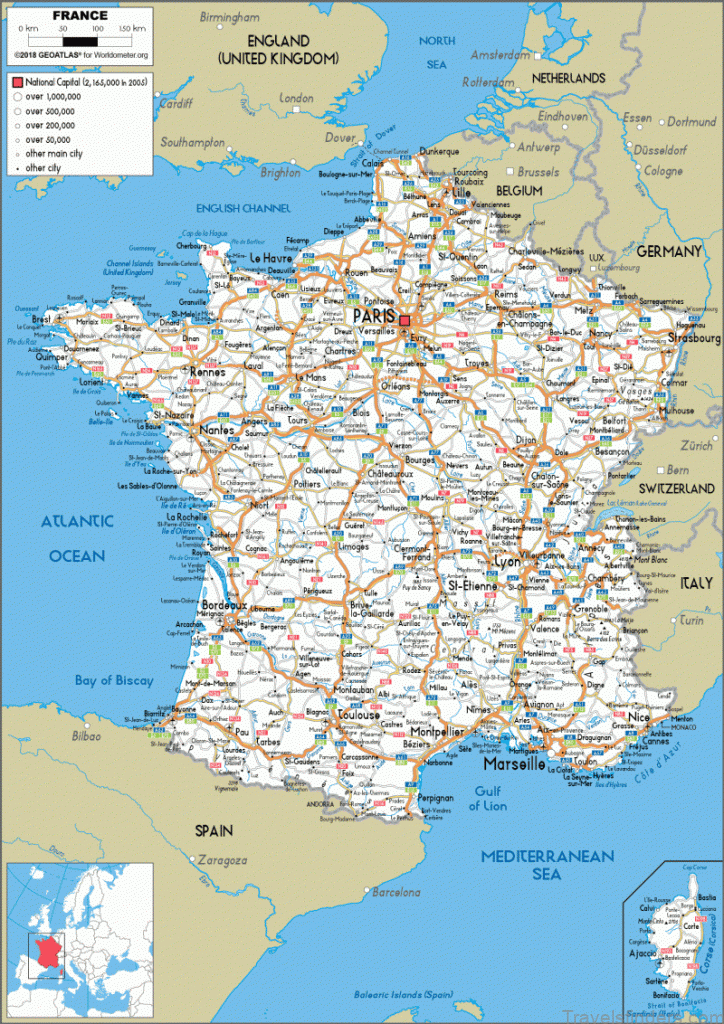 france travel guide for tourists map of france 1