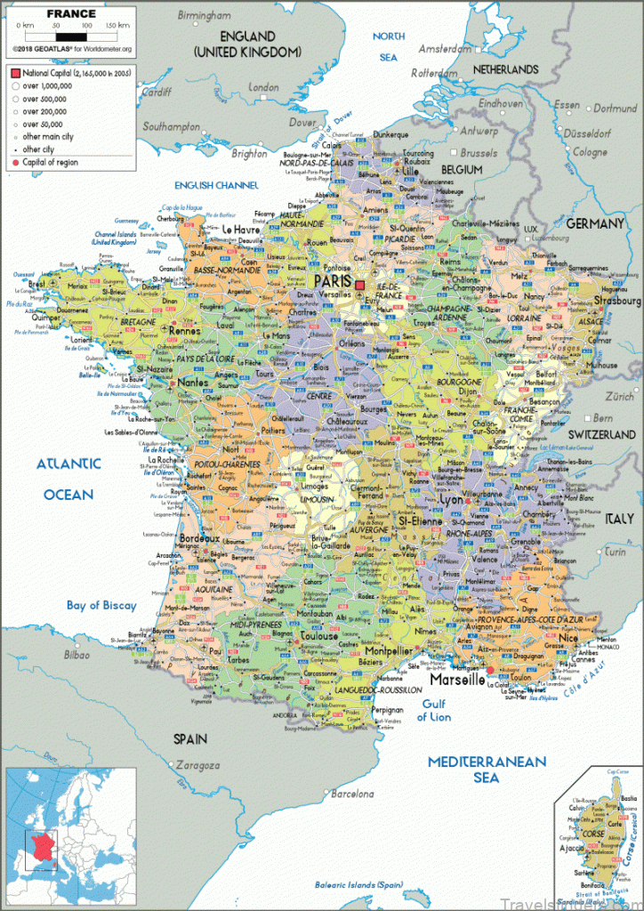france travel guide for tourists map of france