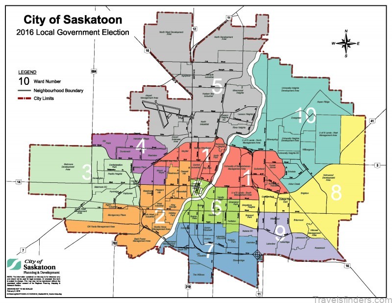 saskatoon map of saskatoon 2