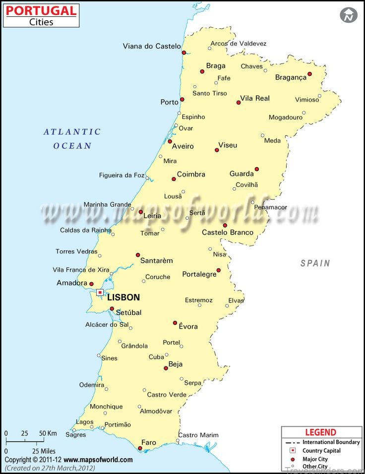 the ultimate guide for visiting portugal map of portugal