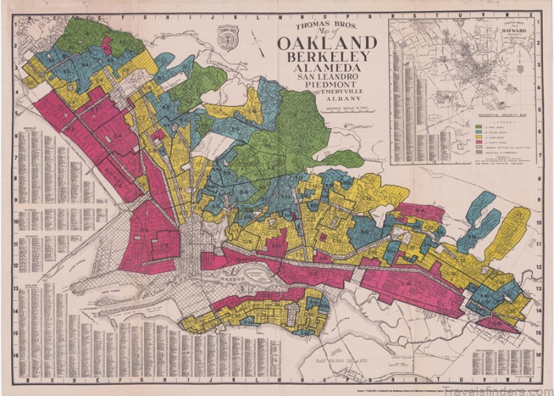 a map of oaklands best tourist attractions and things to do 2
