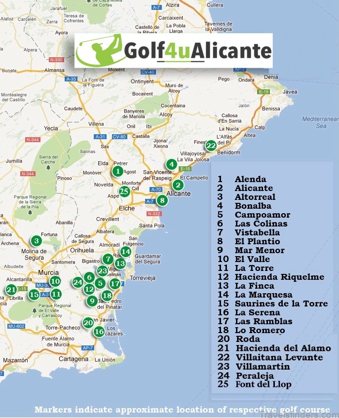 alicante travel guide for tourist map of alicante 1