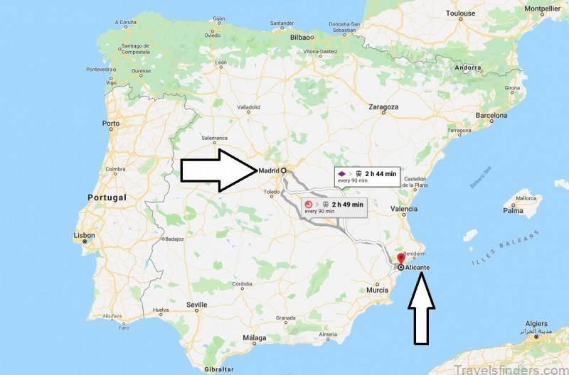 alicante travel guide for tourist map of alicante 5