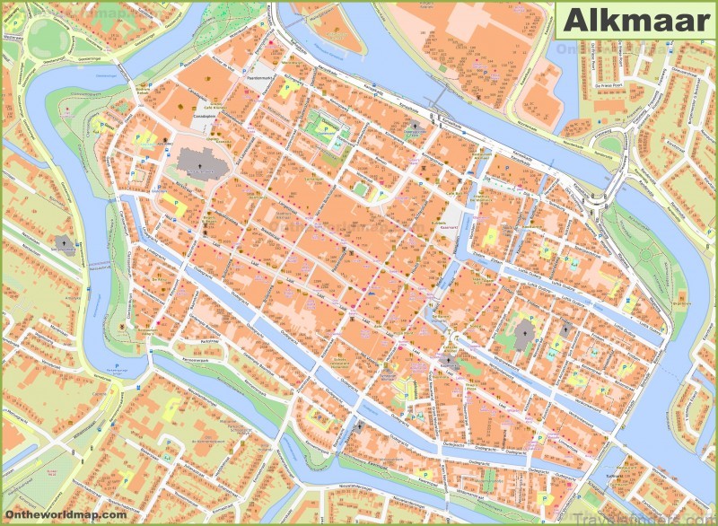 alkmaar travel guide for tourists map of alkmaar 3
