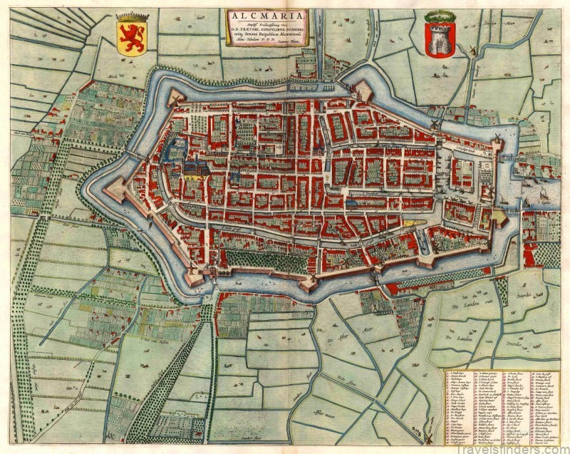 alkmaar travel guide for tourists map of alkmaar 6