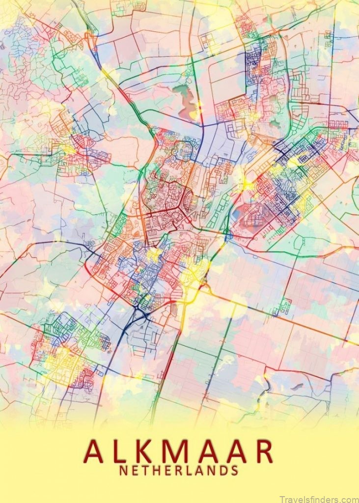 alkmaar travel guide for tourists map of alkmaar